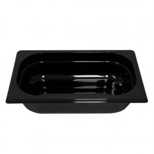 Inox Macel GASTRONORM PAN- POLYCARB 1/4 x 65mm1.5lt BLACK EA