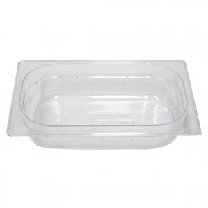Inox Macel GASTRONORM PAN- POLYCARB 1/4 x 65mm1.5lt CLEAR EA