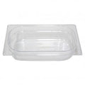 Inox Macel GASTRONORM PAN- POLYCARB 1/4 x 65mm1.5lt CLEAR EA