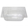 Inox Macel GASTRONORM PAN- POLYCARB 1/4 x 100mm2.25lt CLEAR EA