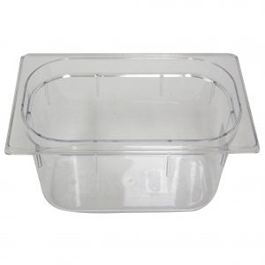 Inox Macel GASTRONORM PAN- POLYCARB 1/4 x 150mm3.5lt CLEAR EA
