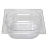 Inox Macel GASTRONORM PAN- POLYCARB 1/6 SIZE 65mm1.0lt CLEAR EA