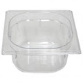 Inox Macel GASTRONORM PAN- POLYCARB 1/6 x 100mm1.5lt CLEAR EA