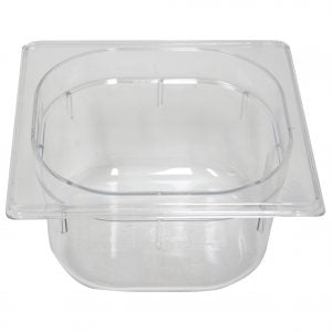 Inox Macel GASTRONORM PAN- POLYCARB 1/6 x 100mm1.5lt CLEAR EA
