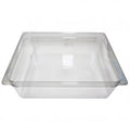 Inox Macel POLYCARBONATE CLEAR GASTRONORM PAN-2/1 SIZE 150mm40.5l (x5)