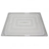 Inox Macel POLYCARBONATE LID CLEAR GASTRONORM PAN- 2/1 SIZE EA