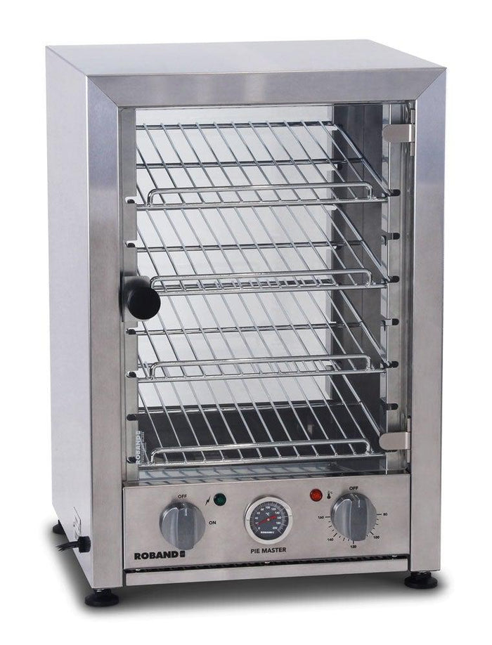 ROBAND PIE WARMER - 50 PIES, STEEL DOORS AND STEEL BACK