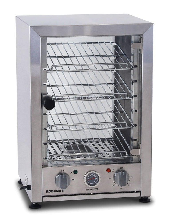 ROBAND PIE WARMER - 50 PIES, STEEL DOORS AND STEEL BACK