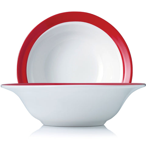Royal Porcelain MAXADURA RESONATE-SWEET/FRUIT BOWL 170x50mm 300ml RED BAND EA