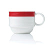 Royal Porcelain MAXADURA RESONATE- COFFEE CUP STACKABLE 265ml RED BAND EA