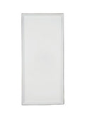 Revol  EQUINOXE WHITE CUMULUS RECTANGULAR PLATTER 325x150mm EA