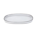 Revol  CARACTERE OVAL DISH WHITE CUMULUS 465x287x30 EA