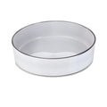 Revol  CARACTERE SALAD BOWL WHITE CUMULUS 325x80mm 3.5lt EA