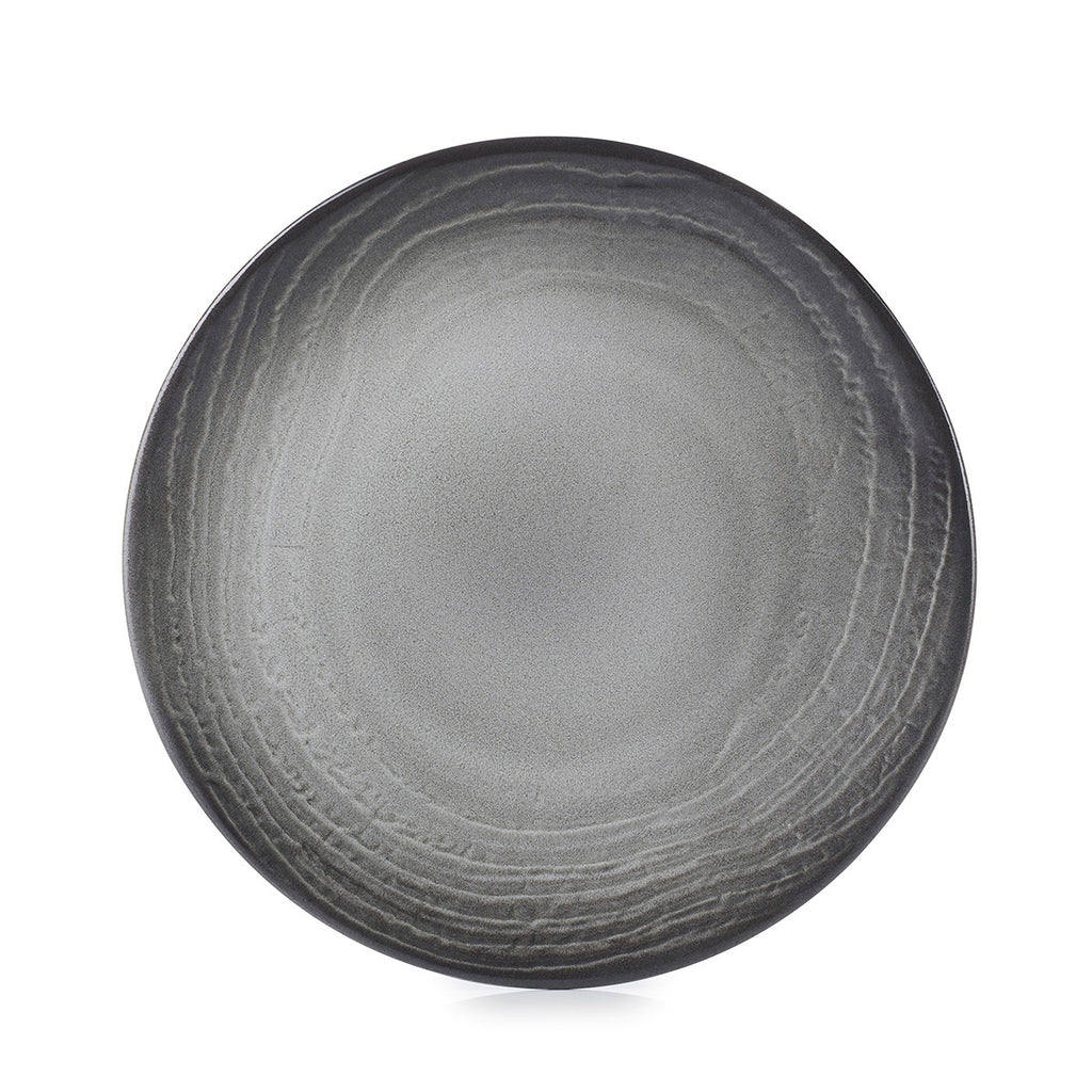 Revol  SWELL BREAD PLATE BLACK SAND 160x19mm EA