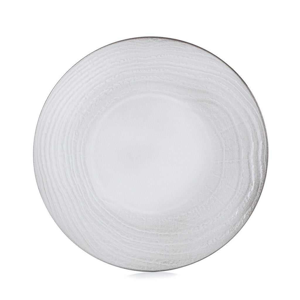 Revol  SWELL DINNER PLATE WHITE SAND 285x32mm EA