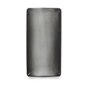 Revol  SWELL RECTANGULAR PLATE BLACK SAND 300x30mm EA