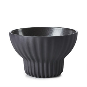 Revol  PEKOE BOWL BLACK 89x63mm 155ml (Box of 4) (INDENT)