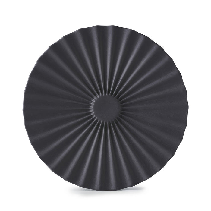 Revol  PEKOE SAUCER BLACK 133x12mm (Box of 4) (Indent)