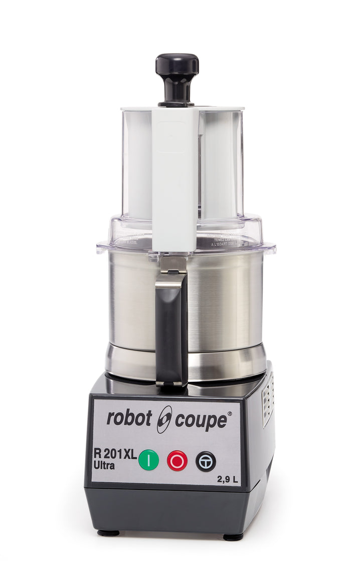 Robot Coupe R201XL Ultra - Food Processor 2.9 Litre Stainless Bowl includes 2 discs
