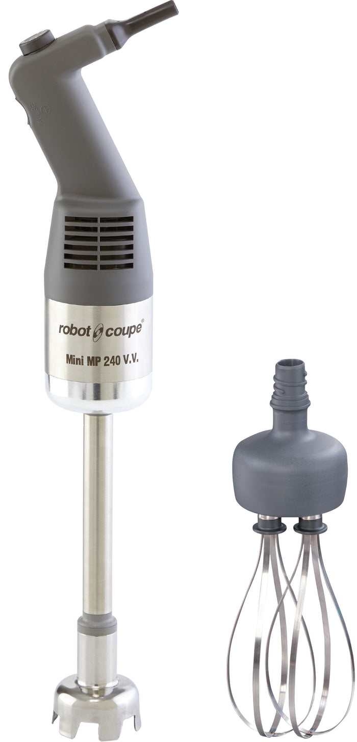 Robot Coupe MP240 - Mini Combi Stick Blender with Whisk Attachment