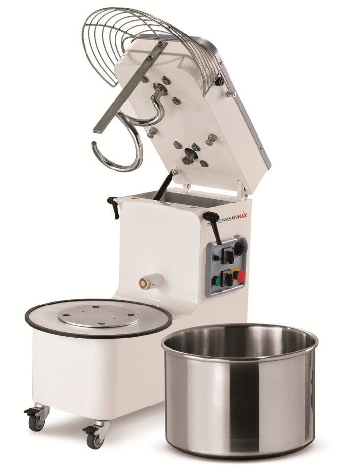 Mecnosud SPIRAL MIXER - TILTING HEAD REMOVABLE BOWL 20KG SMM0025