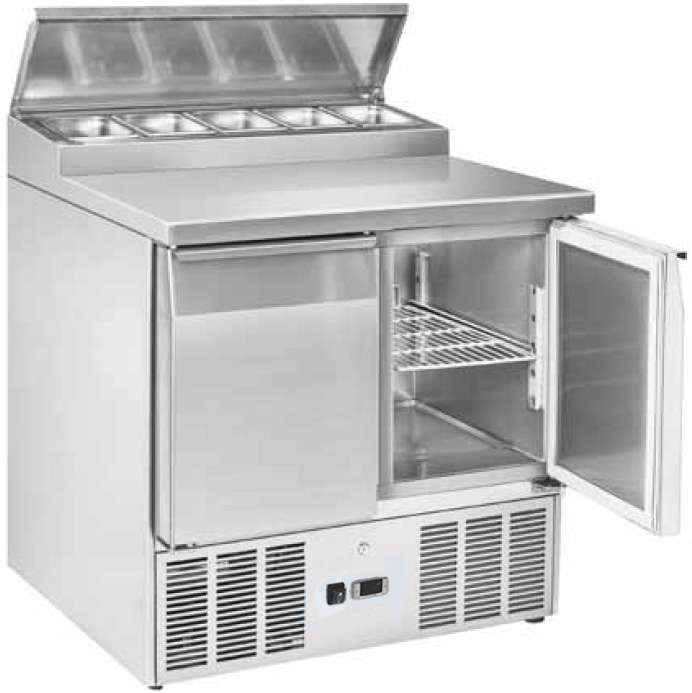 Saltas 2 DOOR SANDWICH PREP FRIDGE SPS0200