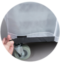 Chef Inox PVC TROLLEY COVER 152cm HEIGHT WITH VELCRO STRAPS