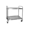 Caterax TROLLEYS SERVING TROLLEY-S/S | 2 SHELF | 710x405x810mm  (Each )