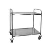 Caterax TROLLEYS SERVING TROLLEY-S/S | 2 SHELF | 810x455x855mm  (Each )