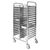 Sunnex TROLLEYS GN TROLLEY-S/S | 740x550x1735mm | 2x16 TRAY  (Each )