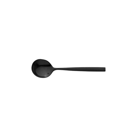 Fortessa  AREZZO SOUP SPOON-18/10 MATT BLACK  (Doz)