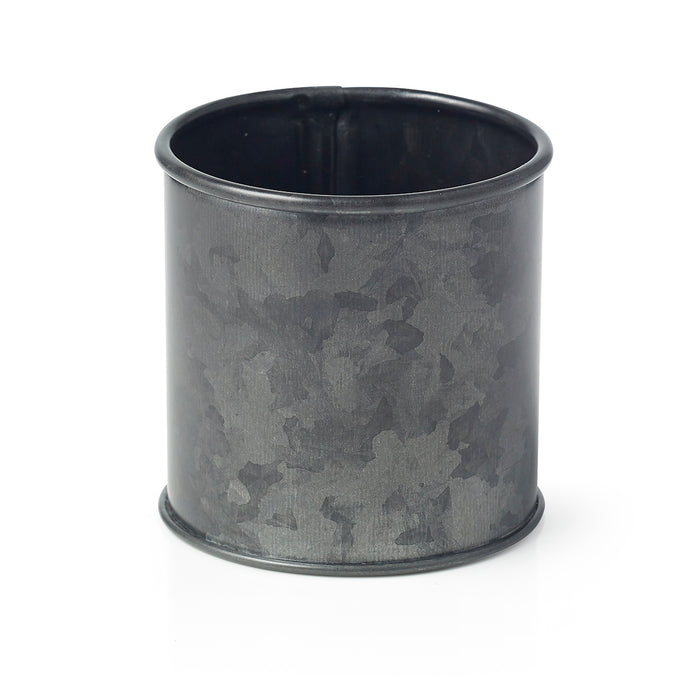Chef Inox CONEY ISL-GALVANISED BLACK SUGAR SACHET POT 70x70mm EA
