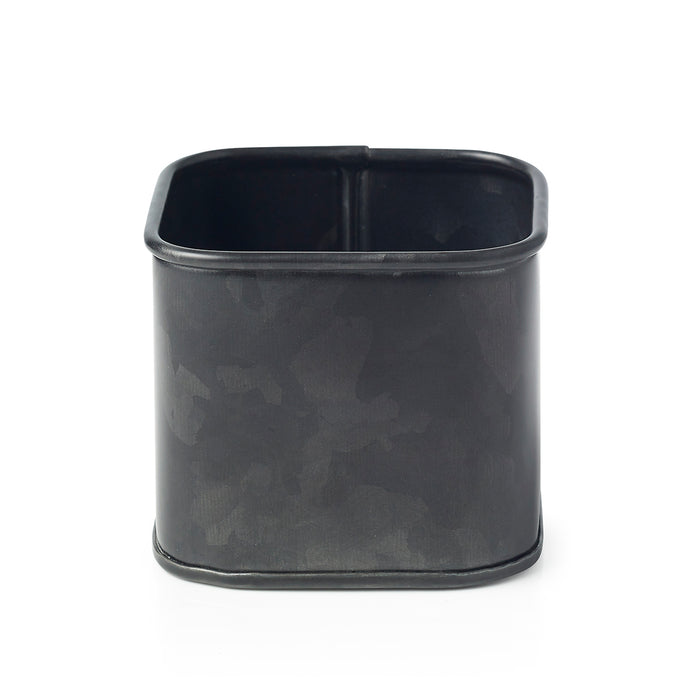 Chef Inox CONEY ISL-GALVANISED BLACK SUGAR SACHET CUBE 80x80x70mm EA