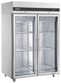 Inomak DOUBLE DOOR UPRIGHT GLASS DOOR FREEZER 1432LT UFI2140G