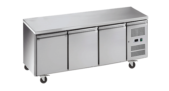 Exquisite  USC400H Three Solid  Doors Fridge