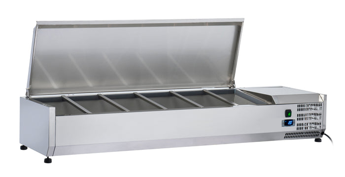 Anvil 1200 STAINLESS STEEL LID REFRIGERATED INGREDIENT WELL VRX1200S