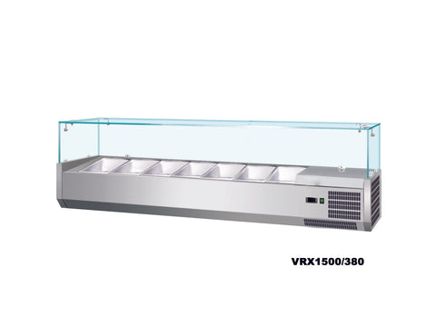 Anvil 1500 GLASS REFRIGERATED INGREDIENT WELL VRX1500
