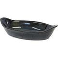 tablekraft ARTISTICA OVAL GRATIN DISH-300x150x50mm MIDNIGHT BLUE-Auscaterquip
