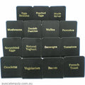 BUFFET SIGN: "Omelette" - GOLD ON BLACK-Auscaterquip