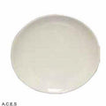 tablekraft ARTISTICA OVAL PLATE-210x190mm SAND-Auscaterquip