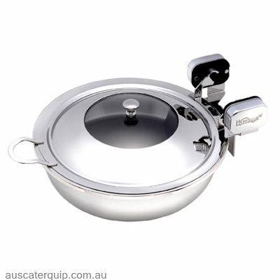 Hyperlux INDUCTION SERVER-ROUND 400mm WITH GLASS LID-Auscaterquip