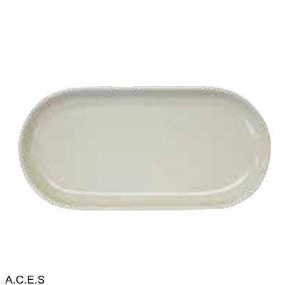 tablekraft ARTISTICA OVAL PLATE, COUPE 300x140mm SAND-Auscaterquip