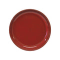 Tablekraft ARTISTICA ROUND PLATE-240mm Rolled Edge REACTIVE RED EA