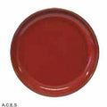Tablekraft ARTISTICA ROUND PLATE-270mm Rolled Edge REACTIVE RED EA