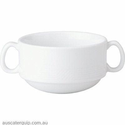 Royal Porcelain SOUP CUP-0.35lt 2xHDL STACK MAXIM (SAUCER 94211) (1926)-Auscaterquip