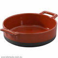 Revol REVOL ECLIPSE ROUND DISH RED 185x55mm-Auscaterquip