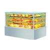 GREENLINE REFRIGERATED L SHAPE Square Glass CORNER CAKE Display 1.8W