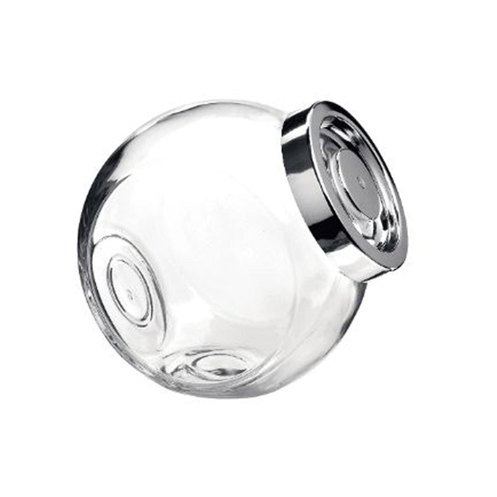 Bormioli Rocco PANDORA JAR-CHROME LID(3.87770)-Auscaterquip