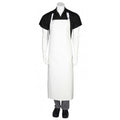 White Long PVC Bib Apron-Auscaterquip