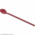 JAB GELATO-RED SODA SPOON 200mm (STS0904)-Auscaterquip